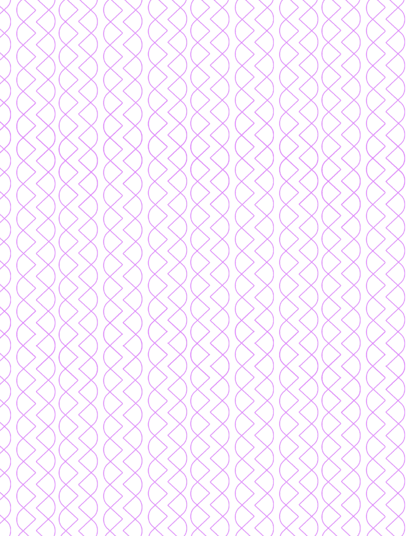 Lavender interlocking line pattern from the TELL Tool identity